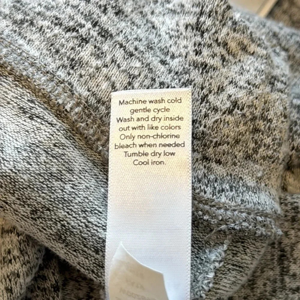 Athleta Mindful Pullover, Light Grey Heather SIZE Medium - Picture 10 of 11